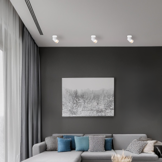 Lampa sufitowa Hero Spot Biały 1xGU10