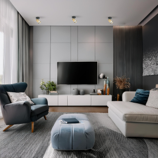 Lampa sufitowa Hero Spot Złoty 1xGU10