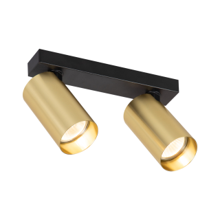 Lampa sufitowa Hero Spot Złoty 2xGU10