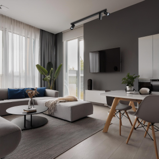 Lampa sufitowa Hero Spot Czarny 3xGU10