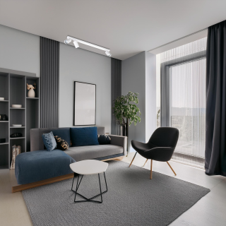 Lampa sufitowa Hero Spot Biały 3xGU10