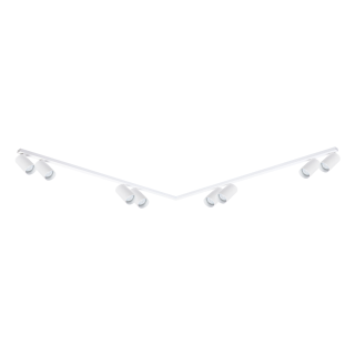 Lampa sufitowa Hero Spot Biały 8xGU10