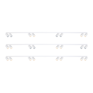 Lampa sufitowa Hero Spot Biały 8xGU10