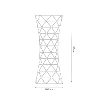 Lampka nocna Tower 1W RGBW