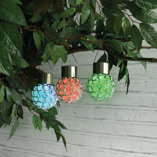 Lampa solarna Ring RGB IP44