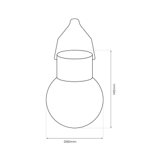 Lampa solarna Ring RGB IP44