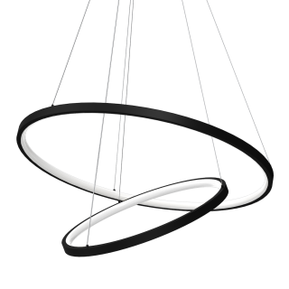 Lampa wisząca HOOP BLACK 51W LED