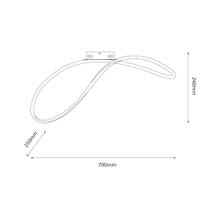 Lampa sufitowa INFINITY 21W LED 4000K