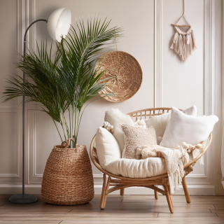 Lampa podłogowa ZACK Black 1xE27