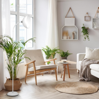 Lampa podłogowa ZACK White 1xE27