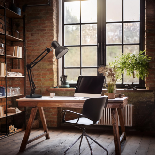 Lampka biurkowa NEXA Black 1xE27