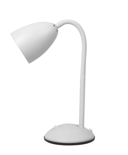 Lampka biurkowa LOGIC White 1xE27