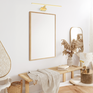 Kinkiet PRADO Satin Gold 11W LED 3000K