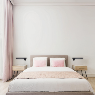 Kinkiet Magnet 9W+1xGU10 3000/4000K Czarny - prawy