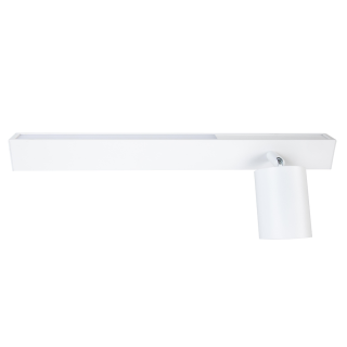 Kinkiet Magnet 9W+1xGU10 3000/4000K Biały - prawy