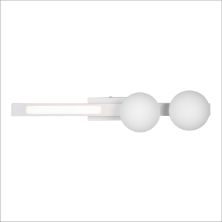 Kinkiet Magnet 13W+2xG9 3000/4000K Biały