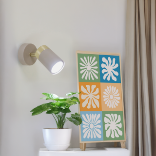 Kinkiet JOKER CASHMERE/GOLD 1xGU10