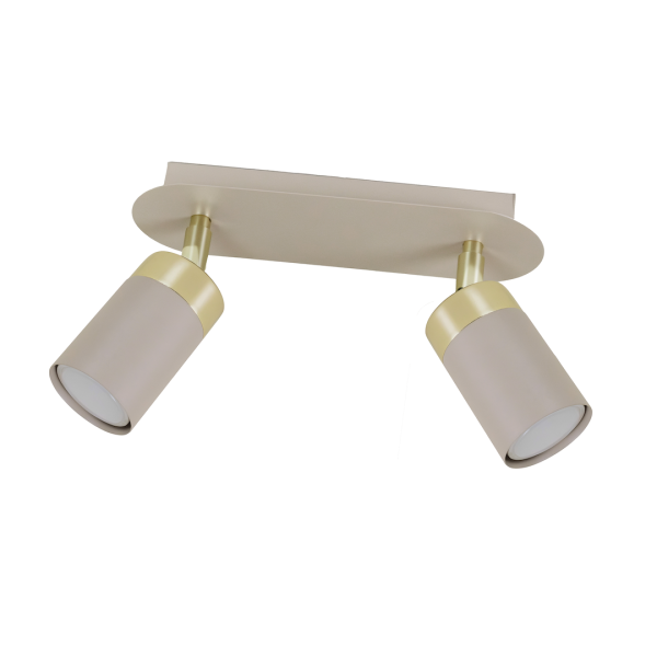 Lampa sufitowa Lampa sufitowa JOKER CASHMERE/GOLD 2xGU10