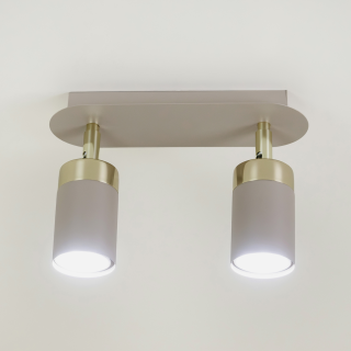 Lampa sufitowa JOKER CASHMERE/GOLD 2xGU10