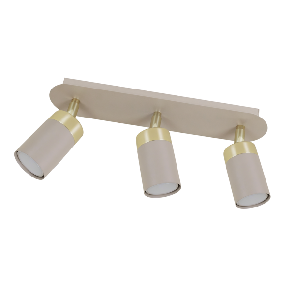 Lampa sufitowa Lampa sufitowa JOKER CASHMERE/GOLD 3xGU10
