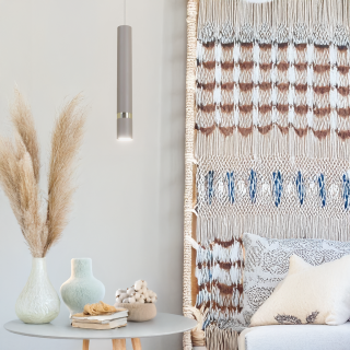 Lampa wisząca JOKER CASHMERE/GOLD 1xGU10