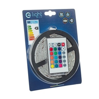 ZESTAW LED RGB 3M ZE STEROWNIKIEM I PILOTEM