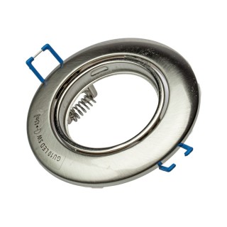 OCZKA OKRĄGŁE GU10 1X5W LED SATYNA