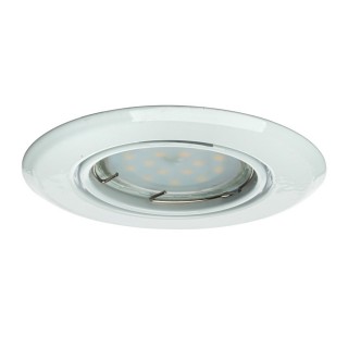 OCZKA OKRĄGŁE GU10 1X5W LED BIAŁE