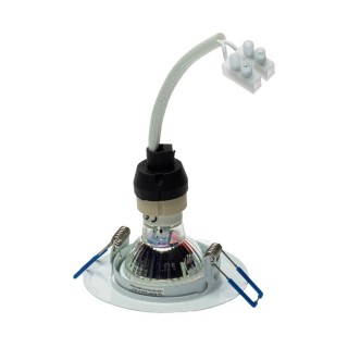 OCZKA OKRĄGŁE GU10 1X5W LED BIAŁE