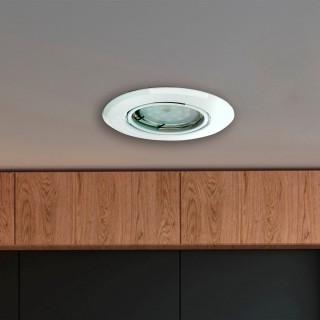 OCZKA OKRĄGŁE GU10 1X5W LED BIAŁE