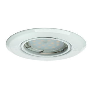 OCZKA OKRĄGŁE GU10 1X5W LED BIAŁE