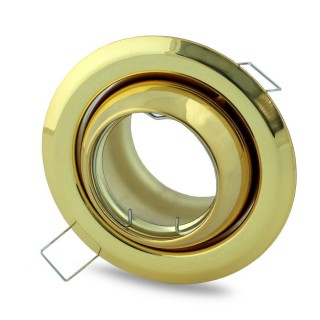 OCZKA OKRĄGŁE GU10 1X5W LED CHROM