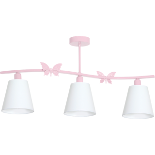 Żyrandol ALICE PINK 3xE14