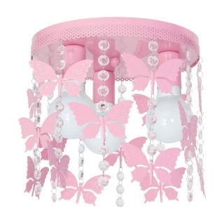 Lampa sufitowa ANGELICA PINK 3xE27