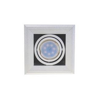 LAMPA PODTYNKOWA BLOCCO BIAŁY 1x7W GU10 LED