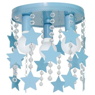 Lampa Sufitowa STAR BLUE 3xE27