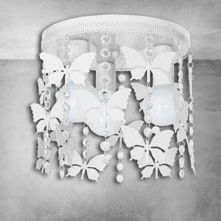 Lampa Sufitowa ANGELICA WHITE 3xE27
