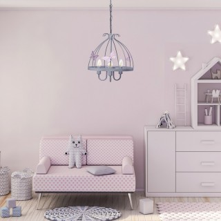 Żyrandol KAGO GRAY 3xE14