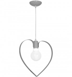 Lampa wisząca AMORE GREY 1xE27