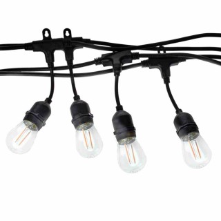 GIRLANDA Z ZARÓWKĄ FILAMENTOWĄ 10 m IP44