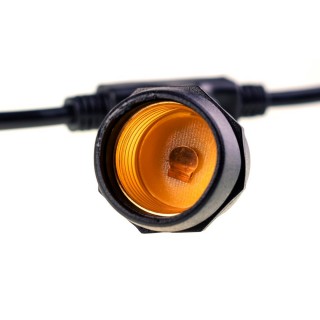 GIRLANDA Z KOLOROWĄ ŻARÓWKĄ RGB 10m