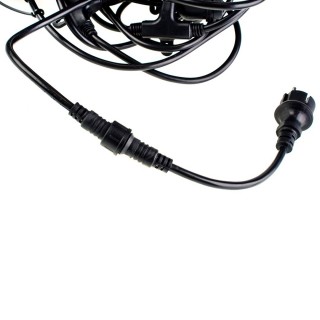 GIRLANDA Z KOLOROWĄ ŻARÓWKĄ RGB 10m