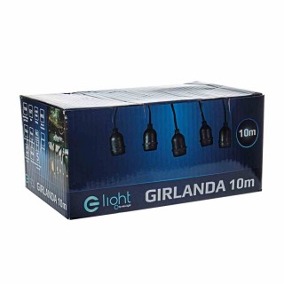 GIRLANDA 10m IP44 (bez żarówek)