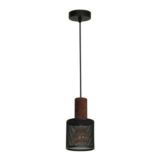 Lampa Wisząca ARES BLACK 1xE27