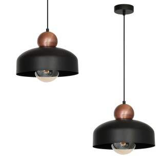 Lampa Wisząca HARALD BLACK 1xE27