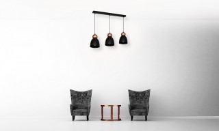 Lampa Wisząca TAURUS BLACK 3xE27