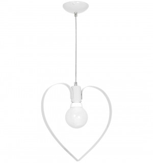 Lampa wisząca AMORE WHITE 1xE27