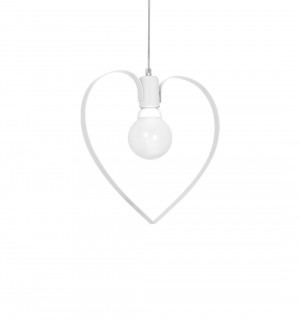 Lampa wisząca AMORE WHITE 1xE27
