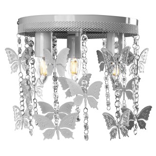 Lampa Sufitowa ANGELICA GREY 3xE27
