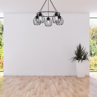 Lampa Wisząca DON BLACK 5xE27